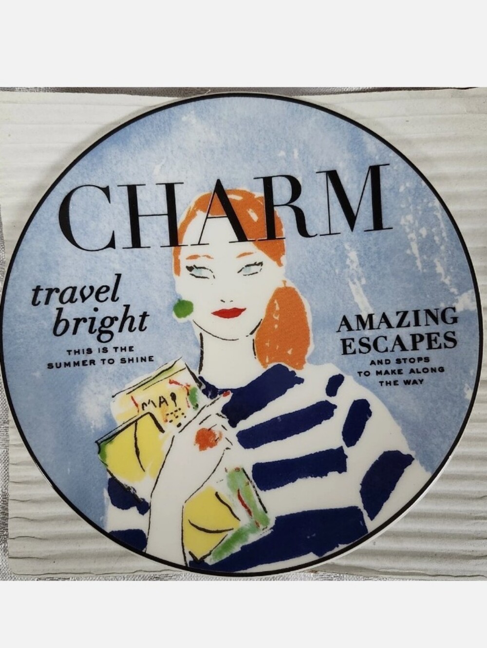 Kate Spade Collab With Lennox CHINA CHARM PLATE
